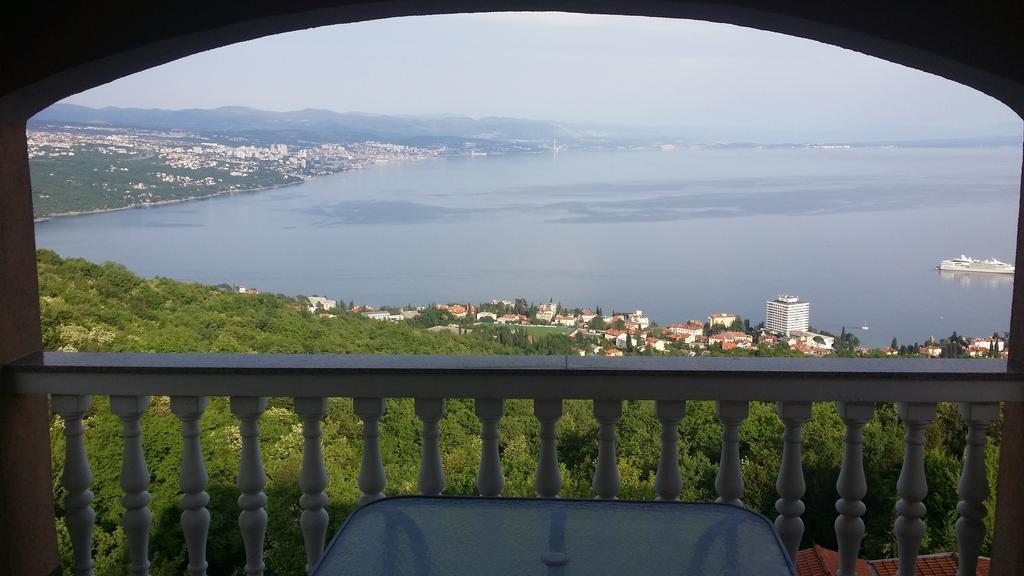Apartment Panorama Opatija Матульи Экстерьер фото