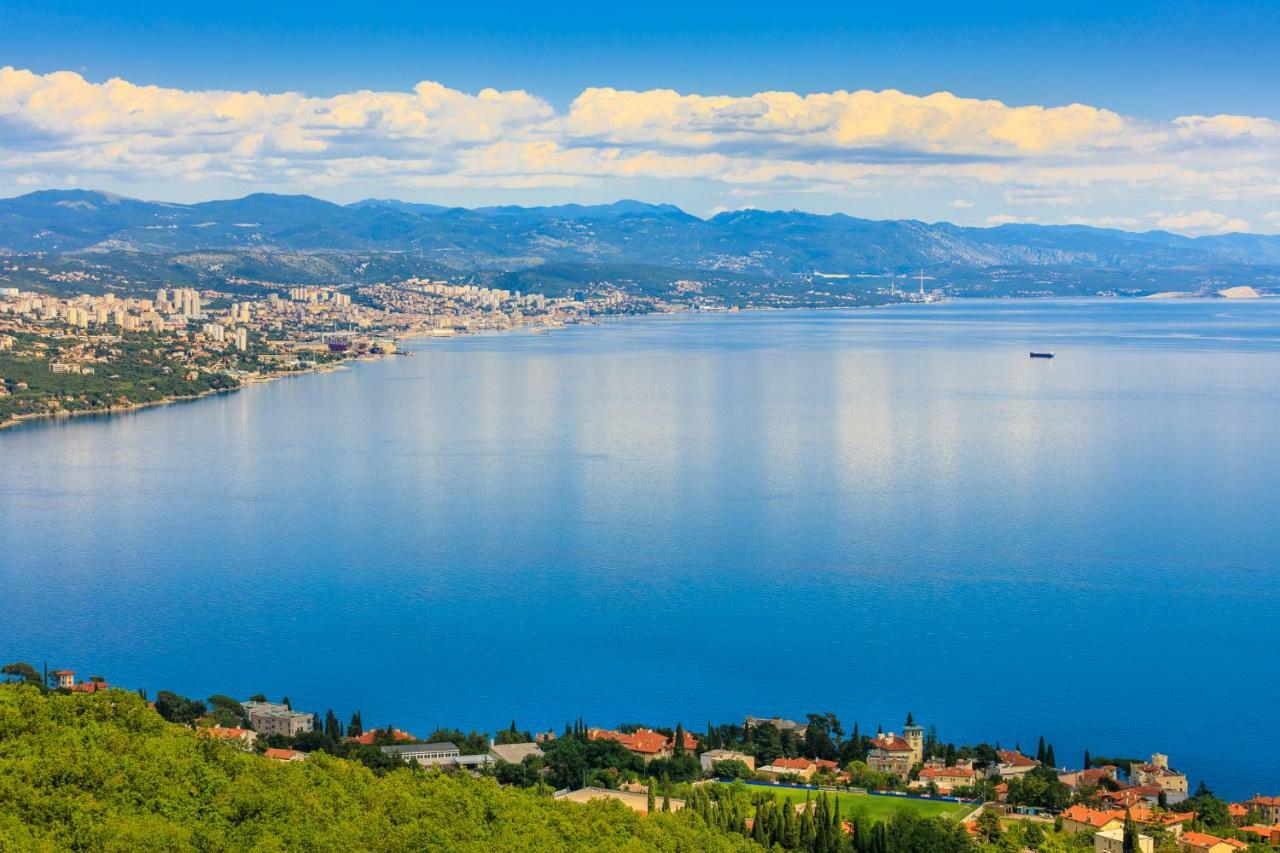 Apartment Panorama Opatija Матульи Экстерьер фото