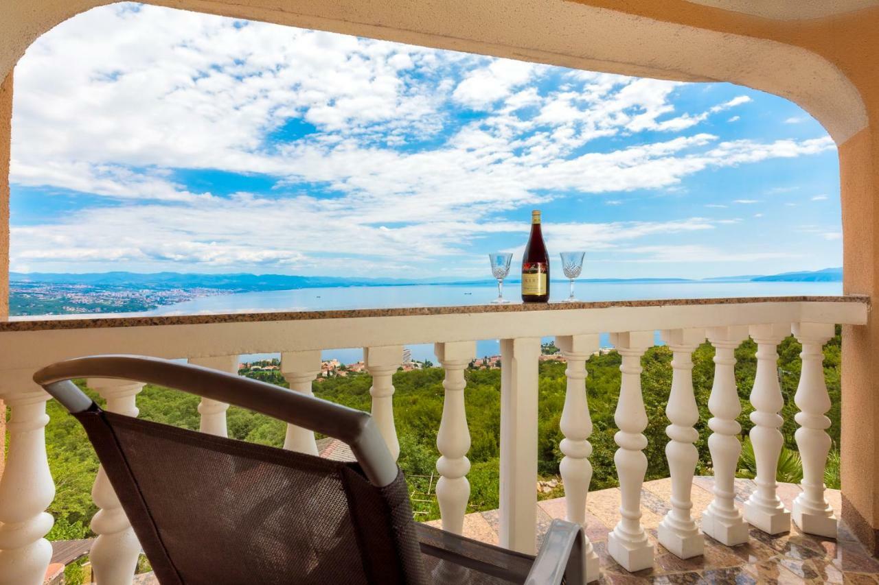 Apartment Panorama Opatija Матульи Экстерьер фото