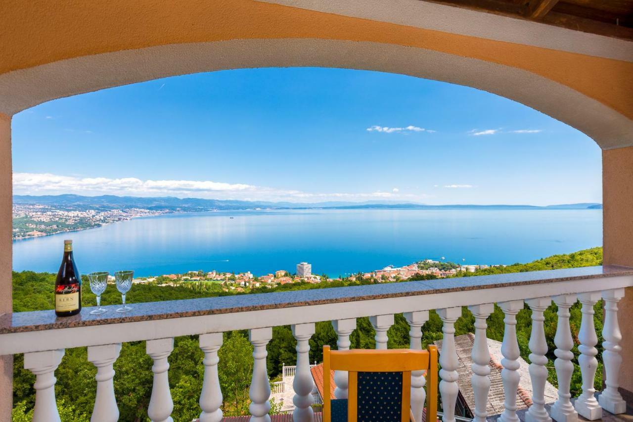 Apartment Panorama Opatija Матульи Экстерьер фото