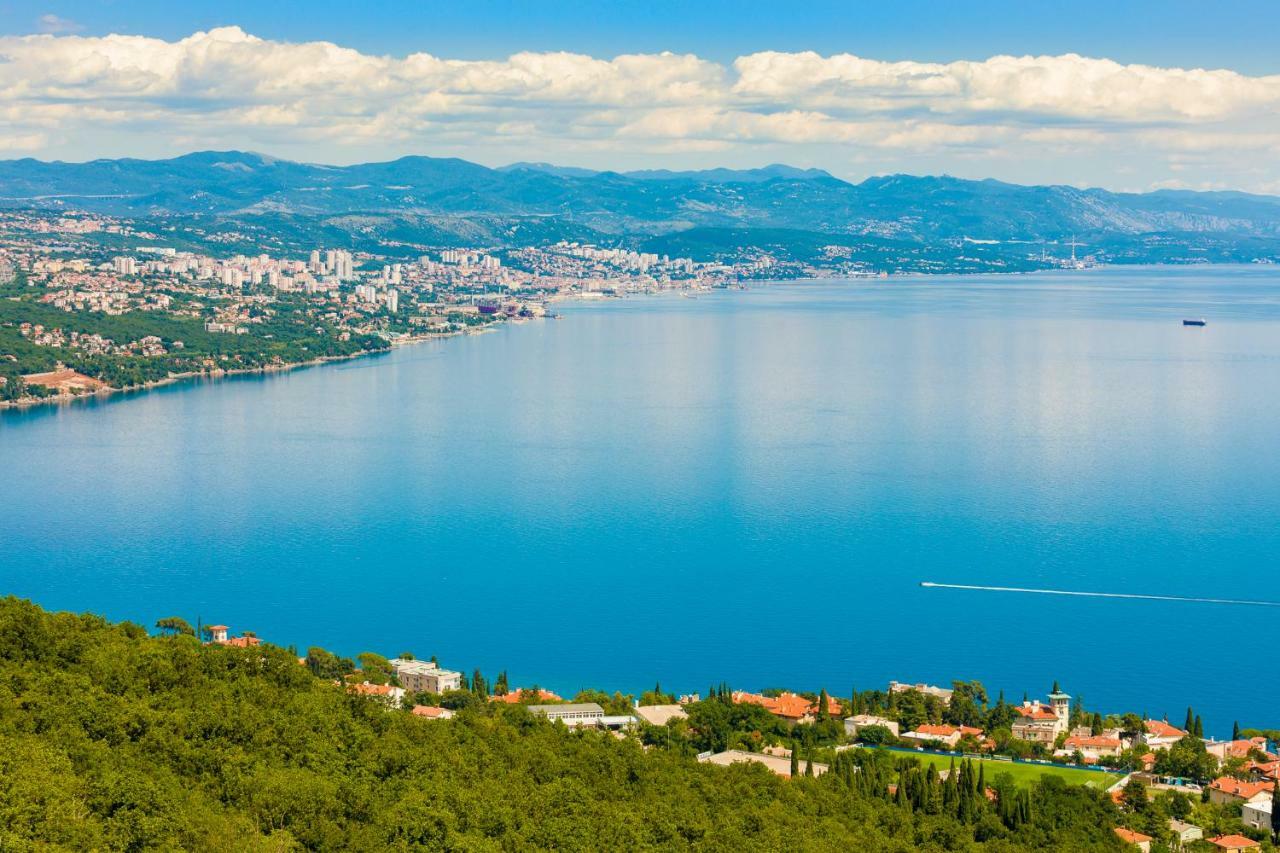 Apartment Panorama Opatija Матульи Экстерьер фото