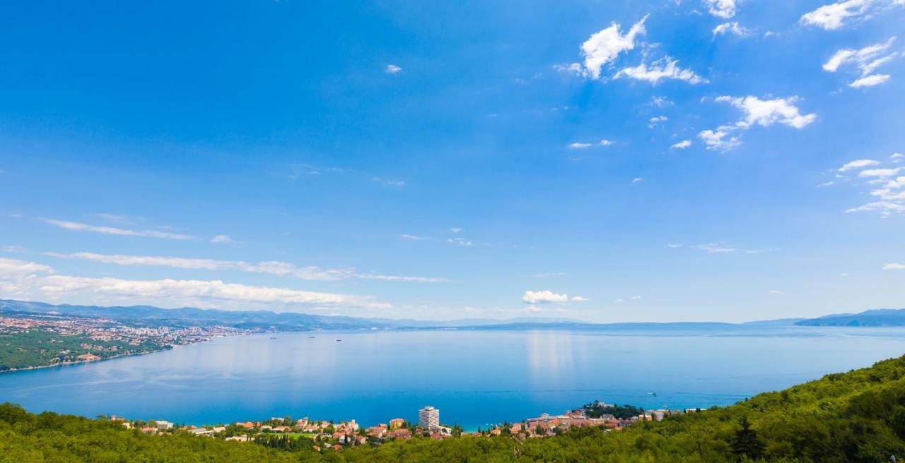 Apartment Panorama Opatija Матульи Экстерьер фото