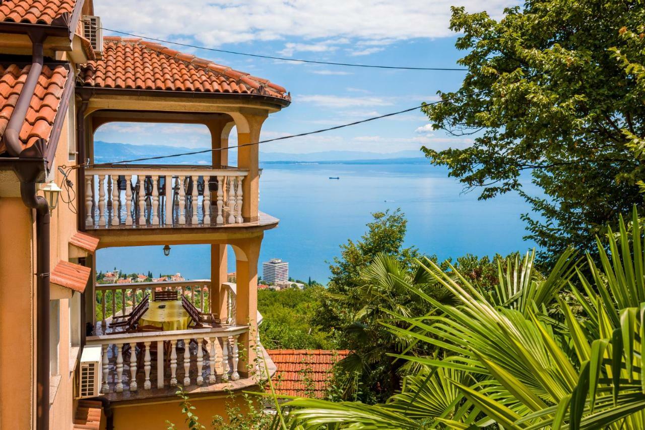 Apartment Panorama Opatija Матульи Экстерьер фото